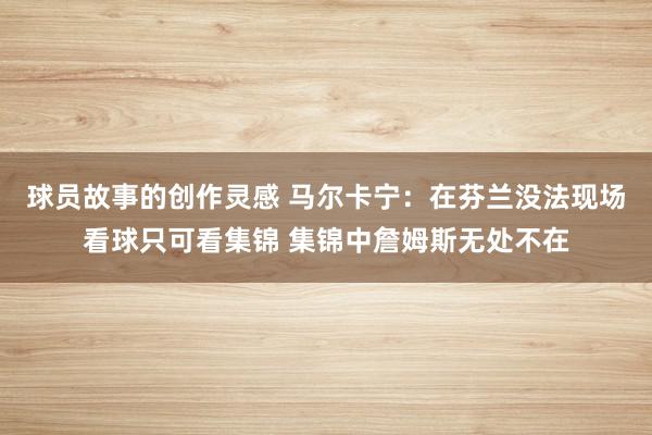 球员故事的创作灵感 马尔卡宁：在芬兰没法现场看球只可看集锦 集锦中詹姆斯无处不在